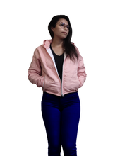 Cargar imagen en el visor de la galería, Chamarra Minimal Hoodie Dama