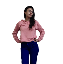 Cargar imagen en el visor de la galería, Crop Top Hoodies