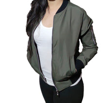 Cargar imagen en el visor de la galería, Bomber Military Dama